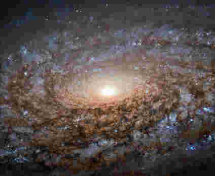哈勃视图“羊毛”Galaxy NGC 3521