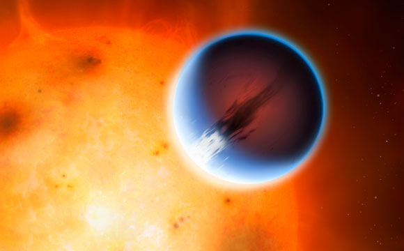 天文学家在Exoplanet HD 189733B上发现5,400英里/小时的风
