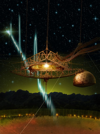 天文学家首次检测重复'快速无线电爆发'