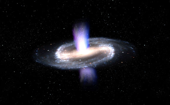 XMM-Newton透露出围绕超大的黑洞的高速风