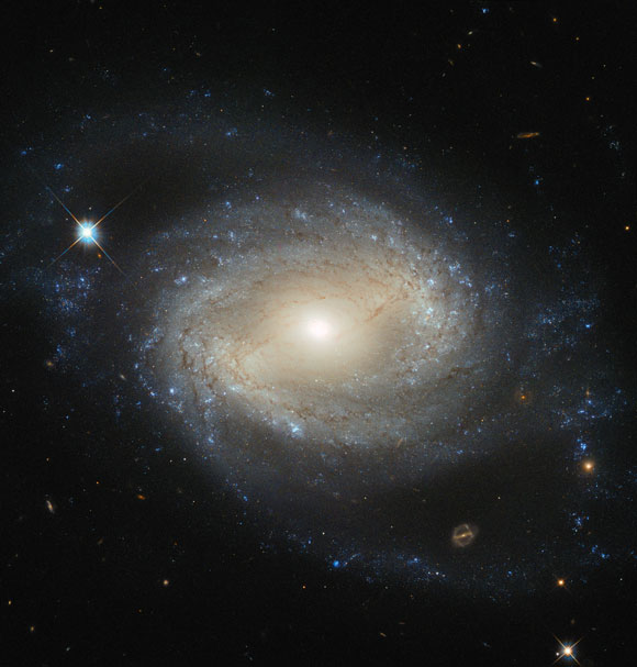 哈勃周图像：禁止螺​​旋星系NGC 4639