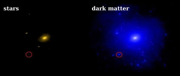 研究显示暗物质占据了附近的矮星系三角形II