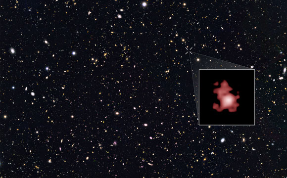 天文学家测量宇宙中最远的星系