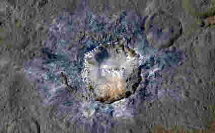 新图像揭示了关于Ceres'Craters的更多细节