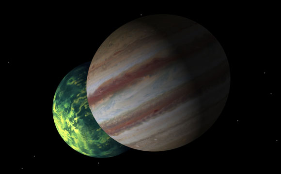 十亿或更多的木星类似的世界可能是银河系的轨道