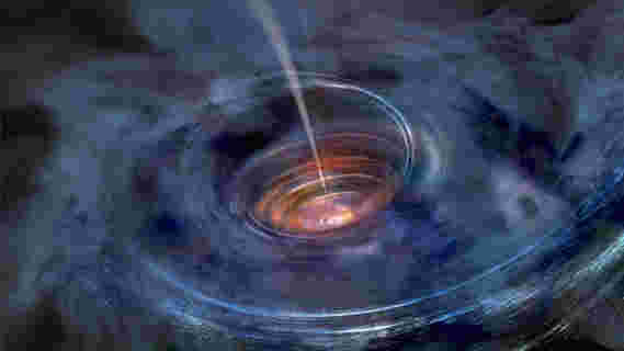 天文学家在恒星碎片上发现一个黑洞“窒息”
