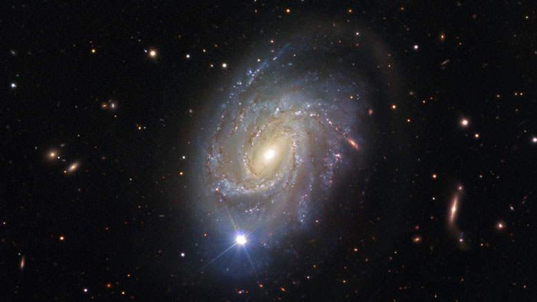 当星星爆炸 - 螺旋星系NGC 4981