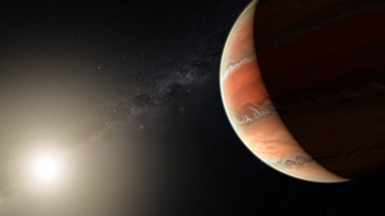 ESO检测Exoplanet WASP-19B大气中的氧化钛