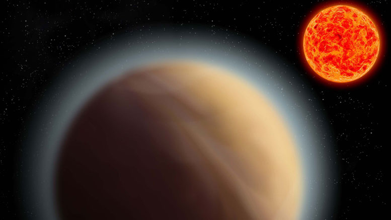天文学家探测超地球行星GJ 1132b周围的气氛