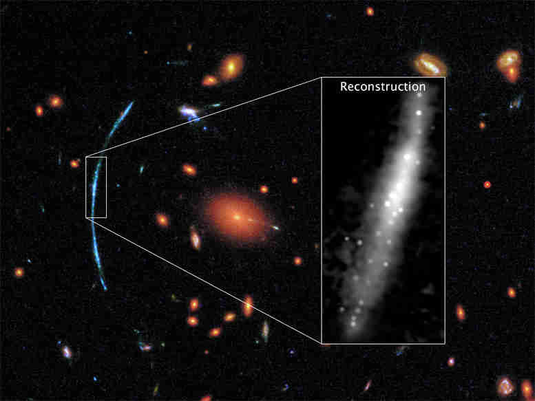 哈勃望远镜在遥远的星系中斑点新星