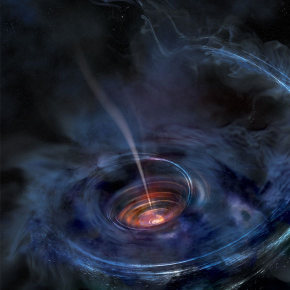 天文学家从破碎一颗过往恒星的黑洞中发现了X射线回声