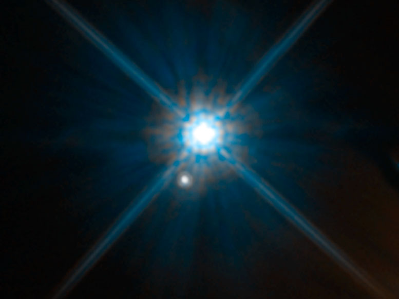 Hubble图像的一周 - 白矮星斯坦2051 b