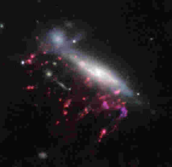 ESO的VLT发现了燃料黑洞的新方法