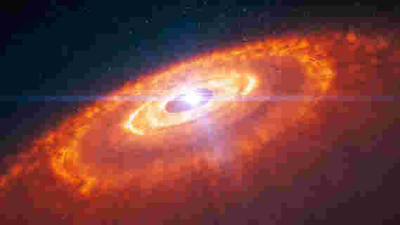 天文学家跟踪由单个超地球产生的多个磁盘间隙和环