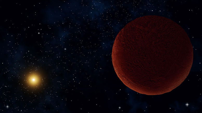 天文学家调查我们太阳系的遥远的成员，行星体2014 UZ224