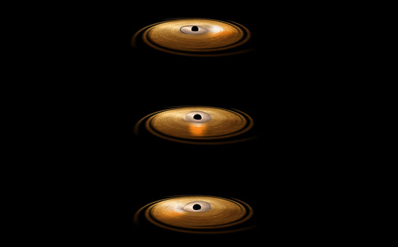 天文学家证明了一个黑洞周围的“引力涡旋”的存在
