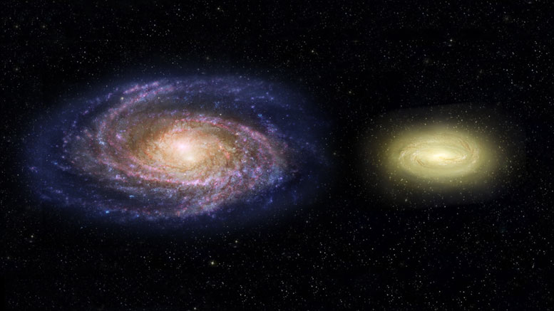 天文学家发现死盘星系，挑战星系进化的理论