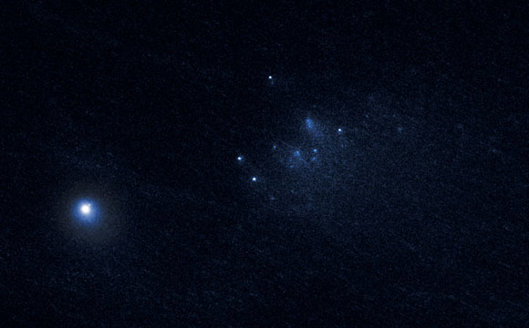 哈勃观点彗星宇宙碎片332p / ikeya-murakami