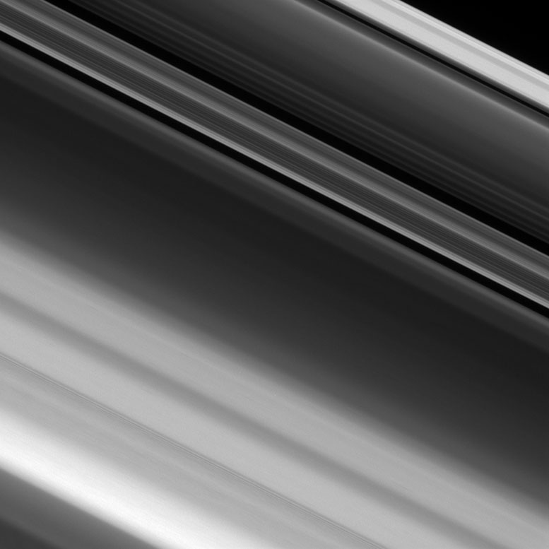 NASA的卡西尼号飞船放大了土星的“环”