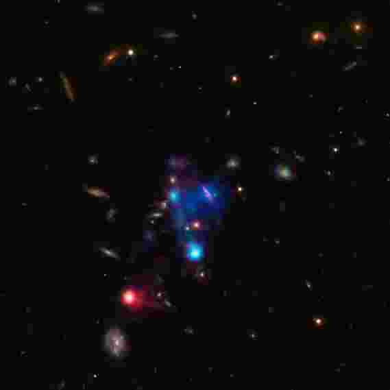 缪斯仪器揭示了一个巨大的宇宙泡沫