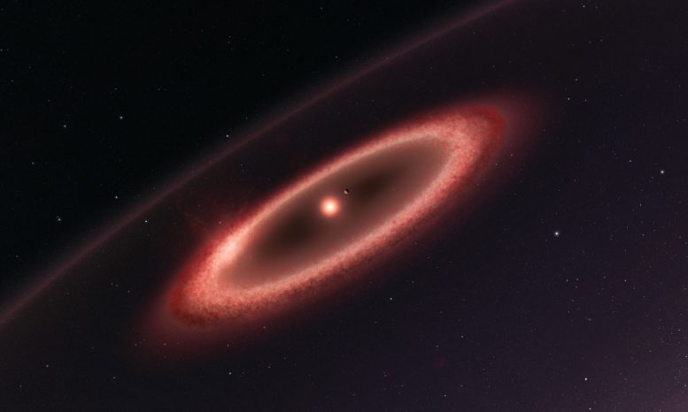 Alma在Proxima Centauri周围检测到冷尘