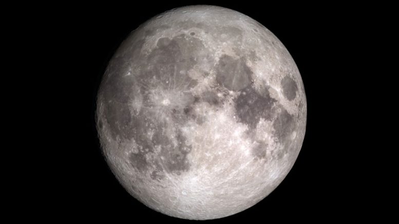 最新研究表明，月亮的水可能被广泛传播并且无法移动