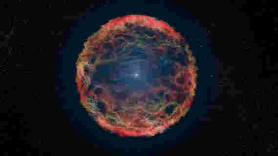 天文学家发现一颗在五十年内多次爆炸的恒星