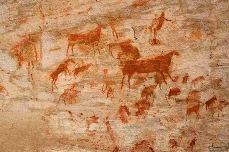新的研究链接古老洞穴艺术图和语言的出现