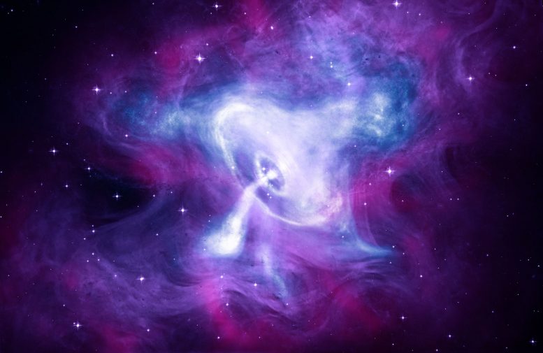 天文学家揭示了螃蟹星云的宏伟新的复合图像