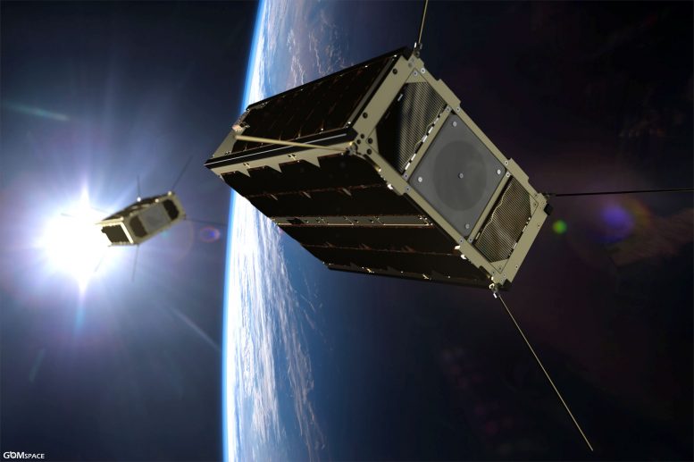 微型卫星GOMX-4B和GOMX-4A将由丁烷推进