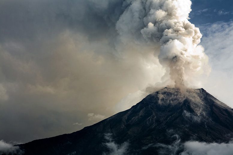 火山灰减少了制造混凝土所需的能量