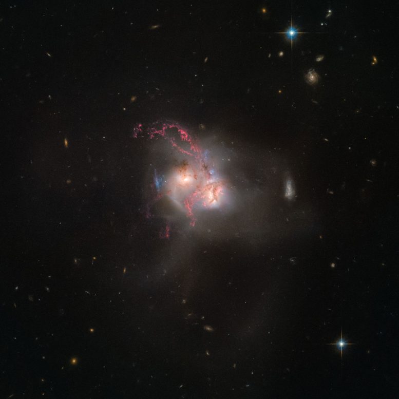 银河碰撞的黎明 - 哈勃视图标题266