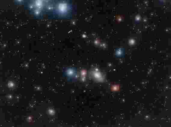 VLT调查望远镜揭示了银河NGC 1316的银河秘密