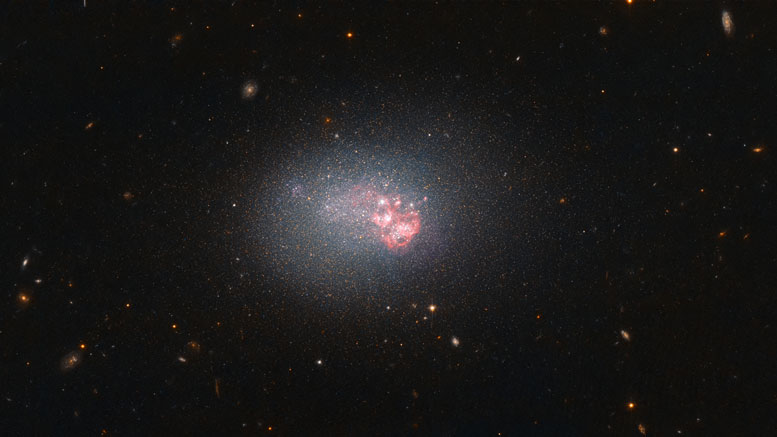 本周的哈勃图像 -  Dwarf Galaxy ESO 553-46