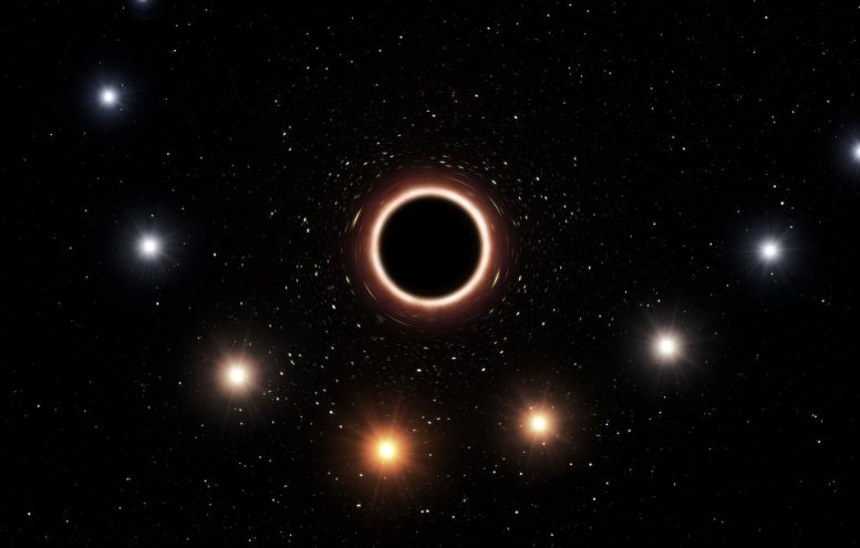 天文学家在超大分离的黑洞附近进行爱因斯坦理论的成功考验