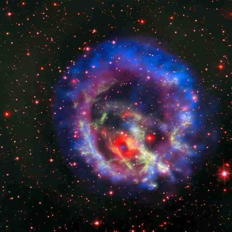 Chandra首次揭示了一种特殊的中子星