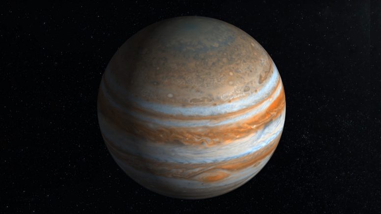科学家在木星的伟大红斑中找到了水的证据