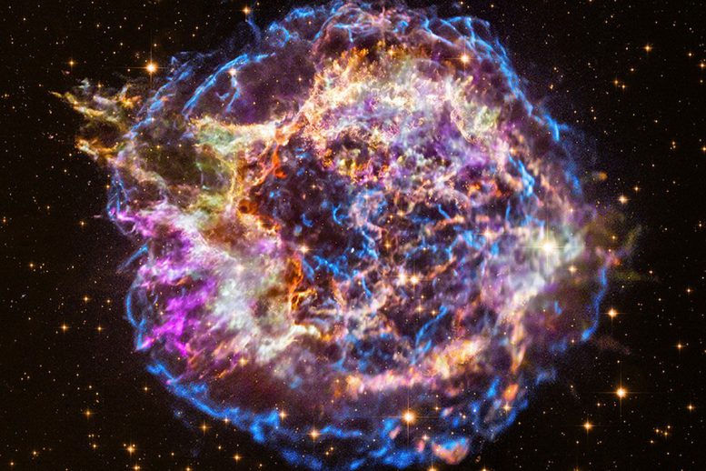踩supernova resmnant cassiopeia a