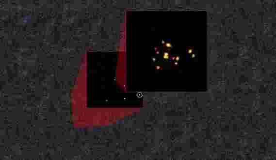 ALMA在遥远的宇宙中发现14星系碰撞