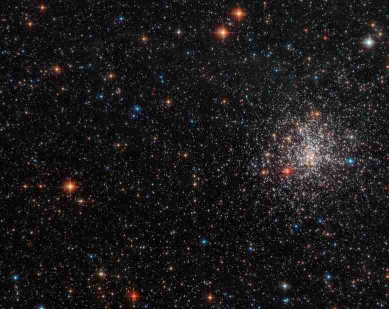 哈勃周图像–七彩球状星团NGC 2108