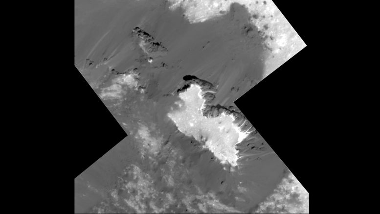 科学家们揭示了Ceres上的闭塞者火山口的戏剧性新的景色