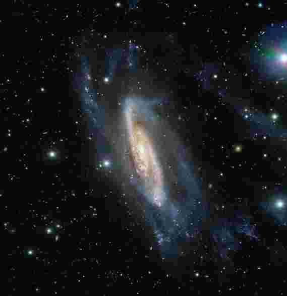 Fors2捕捉螺旋星系NGC 3981的令人惊叹的细节