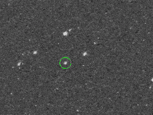 美国宇航局的osiris-rex捕获了第一次瞥见小行星Bennu