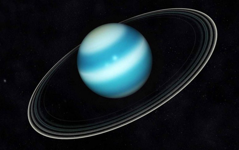 天文学家揭示“灾难性”碰撞形天王星的演化