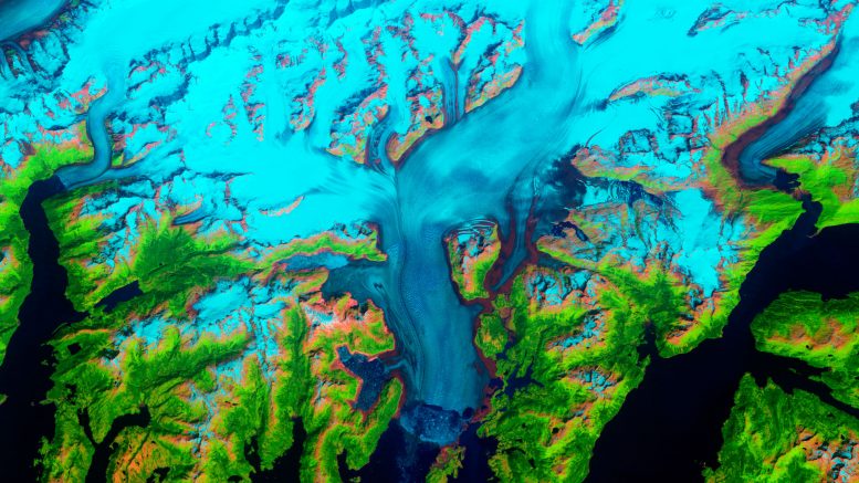 NASA观看世界上最迅速变化的冰川之一