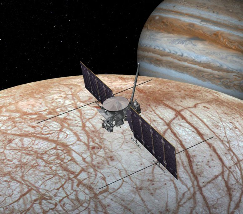 NASA对木星的使命是冰冷的月亮确认