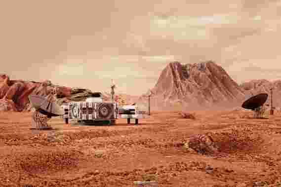 我们能养活一百万人生活在火星上吗？具有详细模型的具有启发性的新研究。