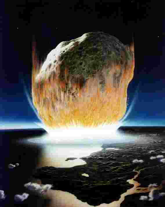 恐龙的第一天被岩石记录在小行星撞击部位的岩石