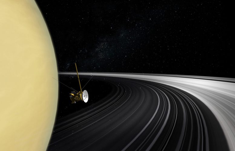 土星的戒指相对较新，比行星更晚