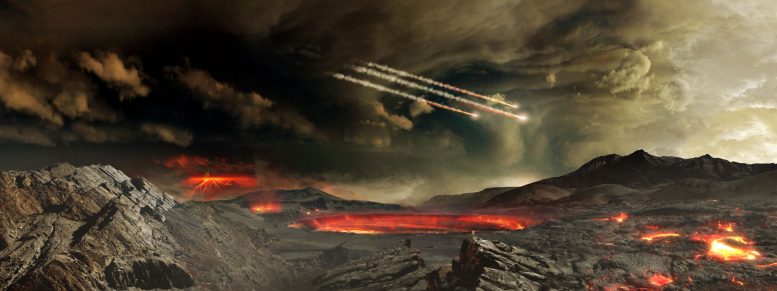 在陨石中发现的化合物可以将线索持有生命的起源